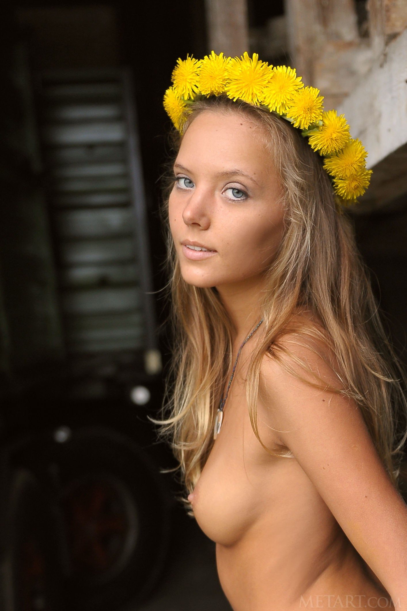 Imagen etiquetada con: Skinny, Blonde, Eyes, Katya Clover - Mango A, MET Art, Memorigo, Russian, Cute, Small Tits