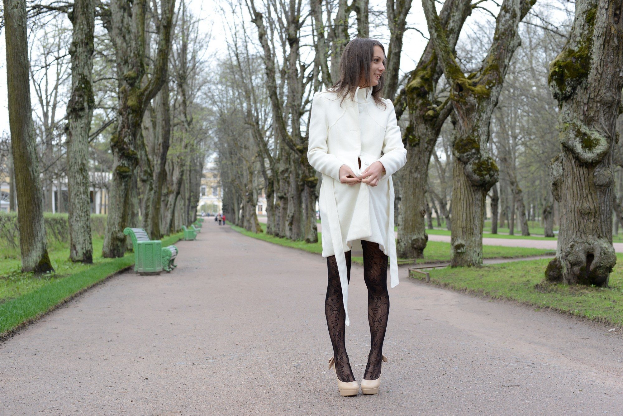 Imagen etiquetada con: Skinny, Brunette, Foxy Di - Nensi B - Medina U, MET Art, Mikhail Paramonov - Paromov, Mirtila, Russian, Cute