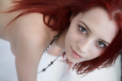 Imagen etiquetada con: Ariel Piper Fawn, Redhead, Cute, Eyes, Face
