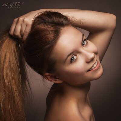 Imagen etiquetada con: Art of CK photo, Brunette, Cute, Eyes, Face, Safe for work, Smiling