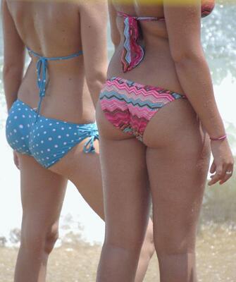 Imagen etiquetada con: Ass - Butt, Beach, Bikini