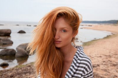 Imagen etiquetada con: Beach, Eyes, Fugite, MET Art, Red Fox - Michelle Starr - Michelle H, Redhead, Sexy Wallpaper, Ukrainian, Safe for work