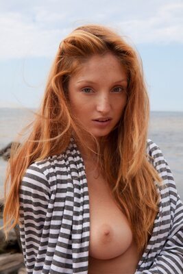 Imagen etiquetada con: Beach, Eyes, Fugite, MET Art, Red Fox - Michelle Starr - Michelle H, Redhead, Ukrainian, Boobs