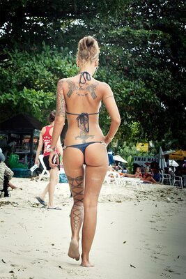 Imagen etiquetada con: Beach, Tattoo