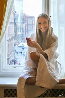 Imagen etiquetada con: Blonde, Nancy Ace - Nancy A, Second Day with Nancy, Smiling, Ukrainian, Watch4Beauty, Cute, Safe for work