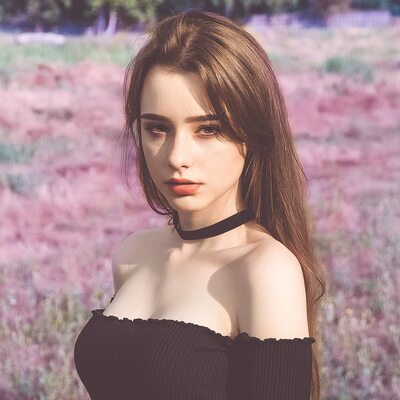 Imagen etiquetada con: Brunette, Dasha Taran, Cute, Eyes, Face, Nature, Russian, Safe for work
