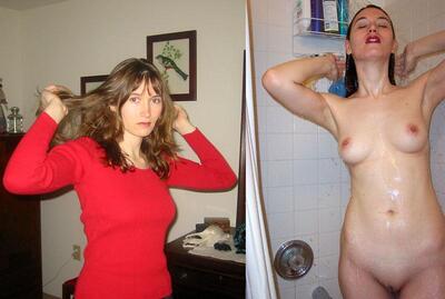 Imagen etiquetada con: Brunette, Small Tits, Tummy, Shower