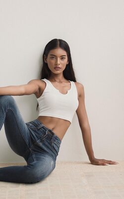 Imagen etiquetada con: Skinny, Alisa Arunahiran, Asian, Brunette, Eyes, Thai, Cute, Tummy