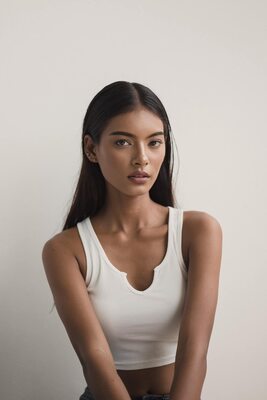 Imagen etiquetada con: Skinny, Alisa Arunahiran, Asian, Brunette, Eyes, Thai, Cute