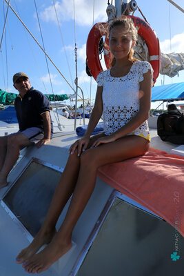 Imagen etiquetada con: Skinny, Bikini Life Trip to Iguana Island, Blonde, Katya Clover - Mango A, katya-clover.com, Boat, Cute, Legs, Russian, Safe for work, Small Tits, Tanned