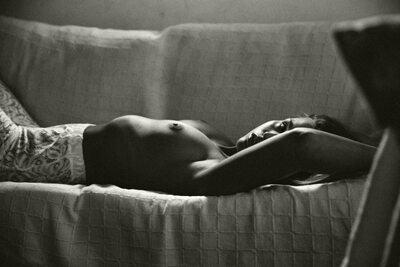 Imagen etiquetada con: Skinny, Black and White, Brunette, Jörg Billwitz, Marisa Papen, Port de Sant Miquel, Art, Belgian, Cute, Sexy Wallpaper, Small Tits
