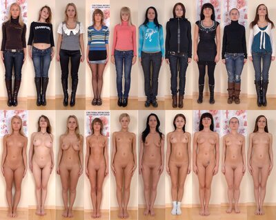 Imagen etiquetada con: Skinny, Blonde, Brunette, 10 girls, Legs, Sexy Wallpaper, Small Tits, Tummy