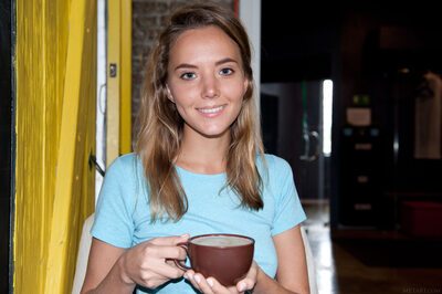 Picture tagged with: Skinny, Blonde, Eyes, Katya Clover - Mango A, Ken Tavos, MET Art, Primar, Russian, Sexy Wallpaper, Smiling, Cute, Safe for work