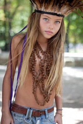 Imagen etiquetada con: Skinny, Blonde, Thylane Blondeau, Celebrity - Star, Cute, Eyes, French