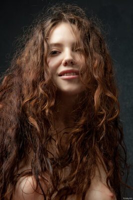 Imagen etiquetada con: Skinny, Brunette, Fekete Fal, Norma Joel - Renata L - Nastya N, Rylsky Art, Boobs, Cute, Ukrainian