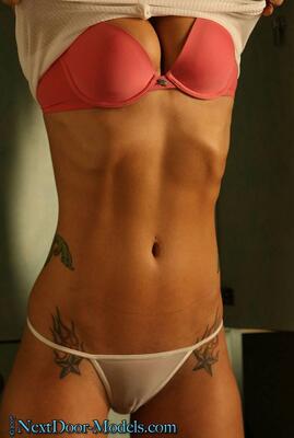 Imagen etiquetada con: Tummy, Lingerie, Tattoo